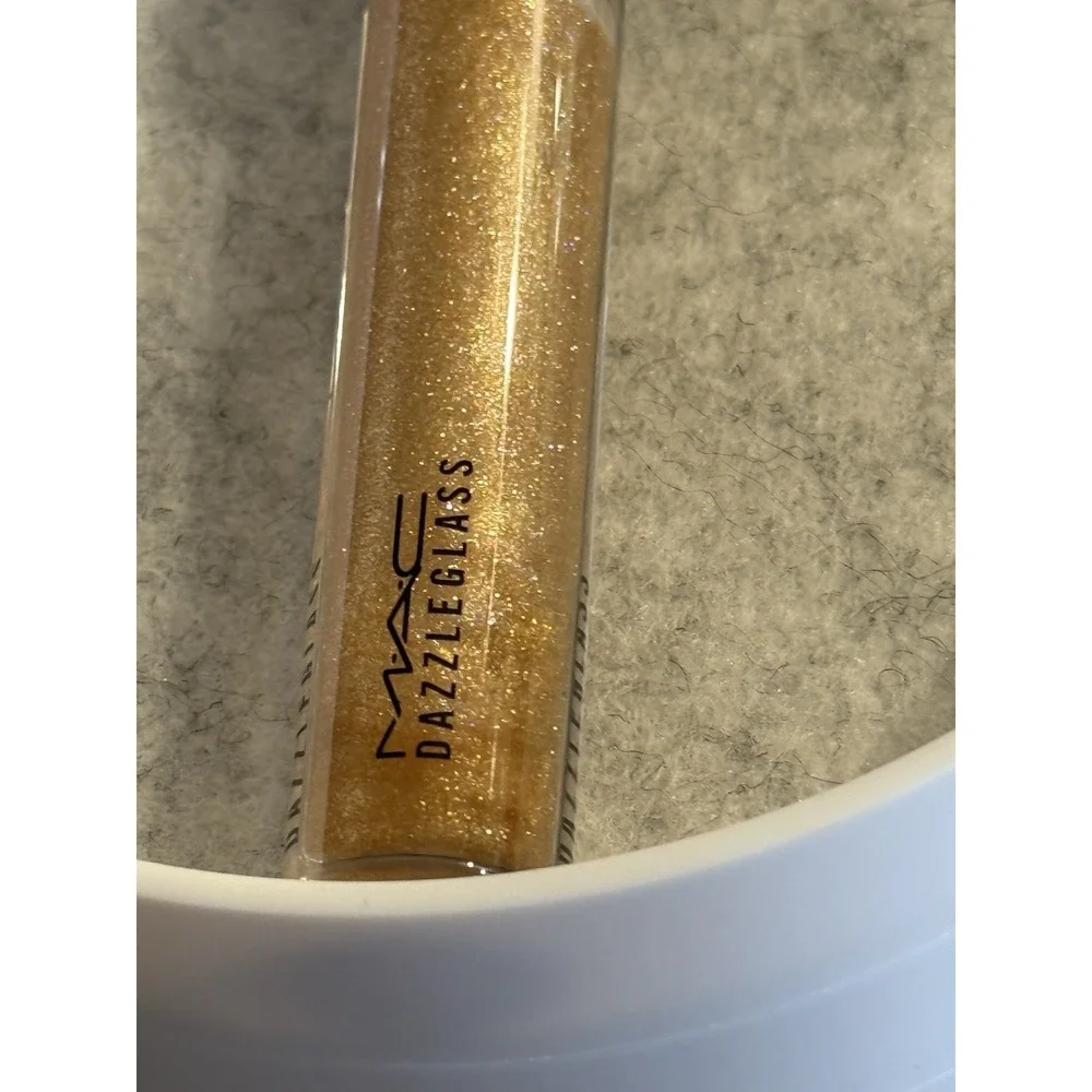 Mac Dazzleglass Sprinkled In Twinkle Full Size, No Box. Unused. Gold Sparkle